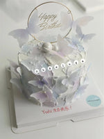 Load image into Gallery viewer, 加高威化纸蝴蝶 Edible Wafer Paper Butterfly Tall
